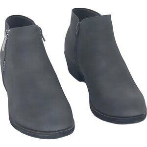 Nautica Alara Zip Ankle Bootie Gray Women’s Boots US 6.5M EU 37